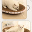 Corrugated Cat Scratcher Cat Scrapers Round Oval Grinding Claw Toys for Cats Wear-Resistant Cat Bed Nest Cat Accessories