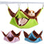 Sugar Hammock Double-layer Design Winter Warm Small Pet Hanging Sleeping Bag Honeybird Comfort Cotton Hand-woven Resting
