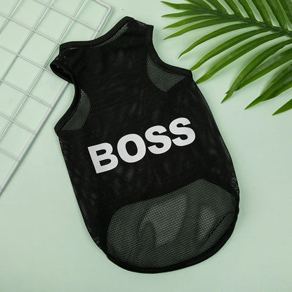 Sports Mesh Pet Clothes for Cats Number Print Sphinx Cat Vest Unisex Ice Cool York Dog Overalls Breathable Puppy Summer Clothing