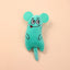 Cartoon cat and dog shaped toys, bite-resistant puppy plush dolls, cat self-entertainment teeth grinding and cleaning interactiv