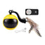 Smart Ball Cat Toy Cat Power Ball with Feather Tails Moving Cat Toy with LED Light and Sound Kitten Exercise Hunting Toys