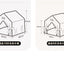 Petman Small Dog Pet Tent Maltese Internet celebrity Winter Warm Closed Kennel Villa Removable