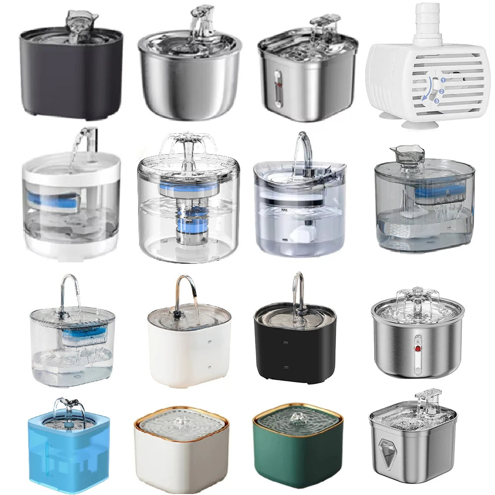 USB Replace Water Pump for Pet Cat Dog Water Fountain Pump Cat Water Dispenser Dog Water Dispenser Fish Tank Submersible Pump