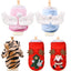 pawstrip Small Dog Clothes Warm Winter Pet Dog Jumpsuit Puppy Fleece Hoodie Chihuahua Small Medium Dog Warm Outfit Kitten Jacket