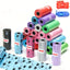 1200pcs Random Color Cartoon Paw Graphic Dog Poop Bags Pet Poop Bags Leak-Proof Dog Waste Bags For Pet Supplies