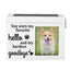 Pet Cremation Box Wooden Photo Frame Memorial Box Large Memorial Urns Pet Ashes Photo Box Dog Urns Pet Cremate Urn For Dog Or