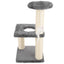 Cat Tree Climbing Frame Decorative Scratcher Kitten Accessory Adorable One-piece Floor Scratching Post Trees & Towers