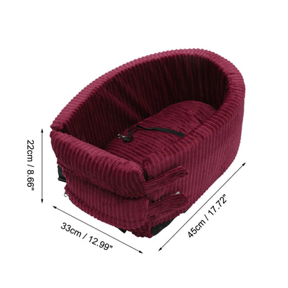 UXCELL Dog Car Seat Bags Hammock Pet Carriers Bed Car Rear Back Seat Protector Mat Carrier Bottom Travel Safety Accessories