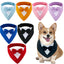 Pet Bow Tie Dog Collar Tuxedo Bandana Adjustable Formal Puppy Triangular Neck Wear for Wedding Birthday Dress-up Cosplay Party