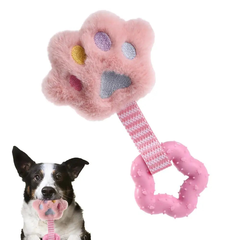 Pet Dog Sound Squeaky Toys Dog Chew Toy Cute Plush Chew-Resistant Squeaky Toys Puppy Sound Oral Care Soft Dog Supplies Pet Toys