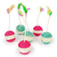 1Pc Cat Toy Sisal Scratching Ball  Pet Cat Supplies Feather Toy  Cat Toys Interactive Training Interactive Toy for Kitten