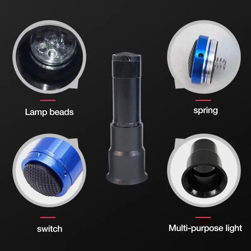 Egg Candler Candling Lamp Bright Cool LED Light Egg Candler Tester Portable Flashlight Egg Incubator Poultry Supplies for All