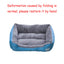 Color Square Winter Soft Warm House for Dog Bed for Dog Mat Waterproof Cat Bed Pet Bed for Large Medium Small Dog House