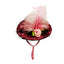 Chicken Feather Hat Wear-Resistant Hen Pet Headdress Feather Top Hat Rooster Duck Parrot Hamster Poultry Fashion Show Clothing