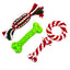 Pet Toy Chew Teething Cotton Rope Knot Ball Toys For Dog Tooth Clean Ball Bite-Resistant  Dog Chew Puppy Training InteractiveToy