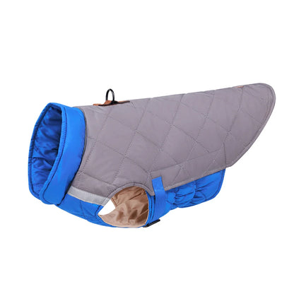 Winter French Bulldog Pet Coat Jacket for Medium Large Dogs Warm Thicken Big Dog Clothes Husky Samoyed Shiba Inu mascotas perros