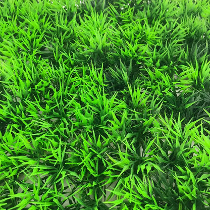 Fish Tank Aquarium Artificial Underwater Plant Lawn Aquarium Accessories Decor Green Fake Water Plants Plastic Artificial Decor