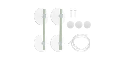 UXCELL Aquarium Floating Plant Corral Floating Plant Fence for Aquarium with Suction Cups Aquarium Floating Plant Fence