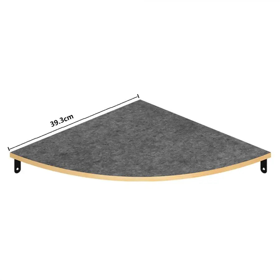 1 Piece Wall Mounted Furniture Frame Cat Climbing Shelves Stairway and Hammock with Sisal Scratching Post for Perch and Sleeping