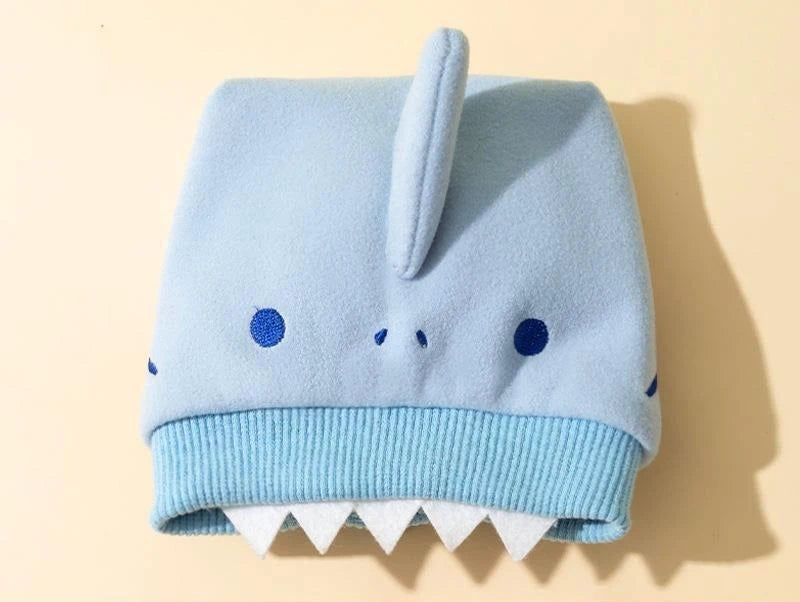 Elastic Winter Cosplay Cat Hat Funny Animal Warm Cotton Pet Dog Head Wear Halloween New Year Chihuahua Gifts Pet Accessories