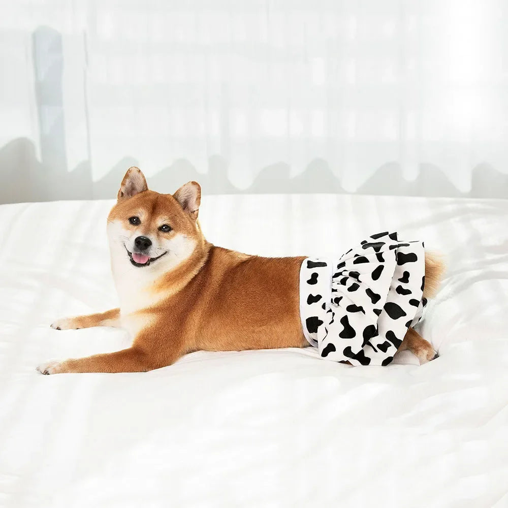 Small & Large Dogs Diapers Sanitary Physiological Pants Washable Female Dog Underwear Pet Supplies Girl Dogs Underwear Diapers