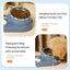 New 2-in-1 Cat Bowl Water Dispenser Automatic Water Storage Pet Dog Cat Food Bowl Food Container with Waterer Pet Waterer Feeder