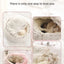 Autumn and Winter soft plush pet bed and pet bed Winter warm and cold plush comforter nest Shell cat nest semi-enclosed cat nest