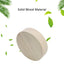 Smooth Wooden Hamster Feeding Bowl Hamster Food Bowl Small Animal Round Feeding Dish for  Chinchilla Hamsters Gerbils Mice