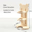 Adjustable Wooden Small Pets Water Drinking Bottle Holder Feeding Bottles Stand Auto Dispenser Holder Guinea Pigs Chinchillas