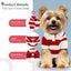 Stripe Dog Shirt Breathable Polo Shirts Summer Dog Clothes for Small Medium Dogs Cat Girl Boy Puppy Chihuahua Yorkie Pet Apparel