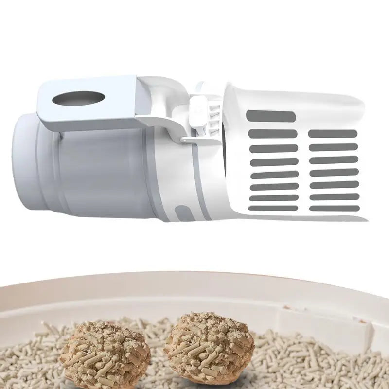 Cat Litter Shovel Poop Sifting Hollow Portable Litter Scoop With Holder Pet Supplies Large Cat Scooper Multifunctional For Pet