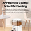 ROJECO 2L Automatic Cat Feeder WIFI Smart Pet Food Dispenser For Dry Food Dogs Kibble Dispenser With Remote Control Accessories
