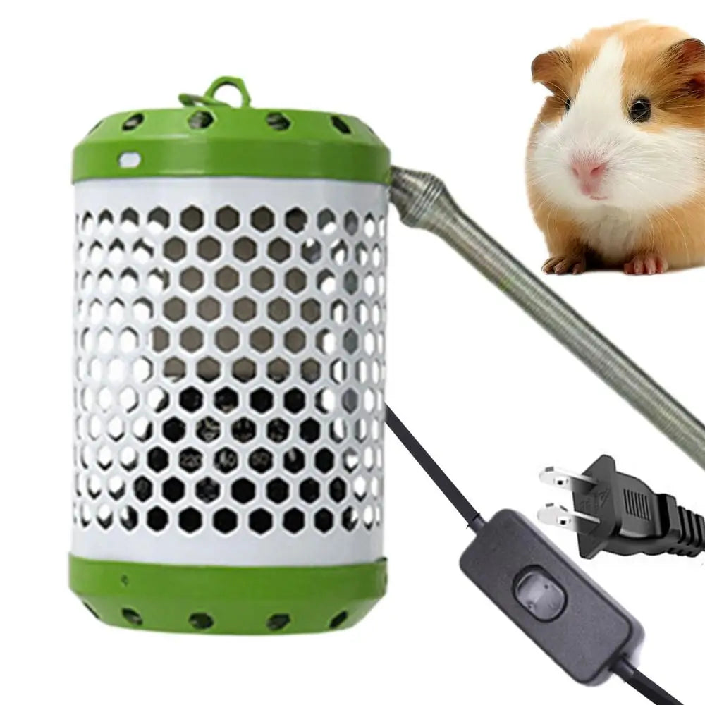 Heat Lamp Guard Reptile Light Anti-Scald Heater Guard Bird Cage Supplies Mesh Cage For Parakeets Chickens Parrots