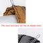 Italian Greyhound Hound Whippet Clothes Winter Turtleneck Dog Coat Thicken Padded Down Puffer Jacket for Medium Large Dogs