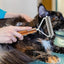 Pet Hair Comb Pet Hair Remover Cats Grooming Comb Non-Slip Pet Hair Comb with Wooden Handle and Comfortable Grip for Home Pet