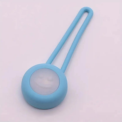 1pc Pet Luminous Pendant, Dog LED Walking Dog Night Silicone Hanging Tag, Cat Anti-lost Dog Tag