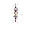 Flower-Shaped Bird Molar Toy Parrot Grinding Stone Bird Cage Toy Parakeet Chinchilla Squirrel Toy Bird Cage Accessories