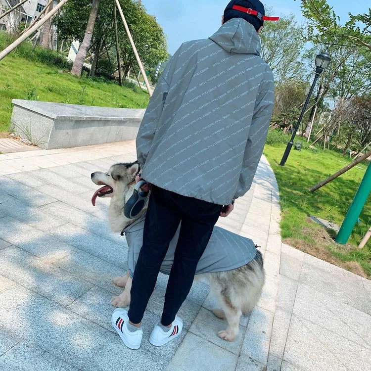 Pet Clothes  Pets Acessorios  Dog Clothing  Dog Costume Parent-child Wear Spring and Autumn One Color Eight Sizes