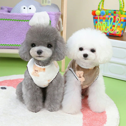 Pet Dog Clothes Winter Fleece Dog Vest Coat Plus Warm Jacket for Small Dogs Cats Clothing Puppy French Bulldog Chihuahua Apparel
