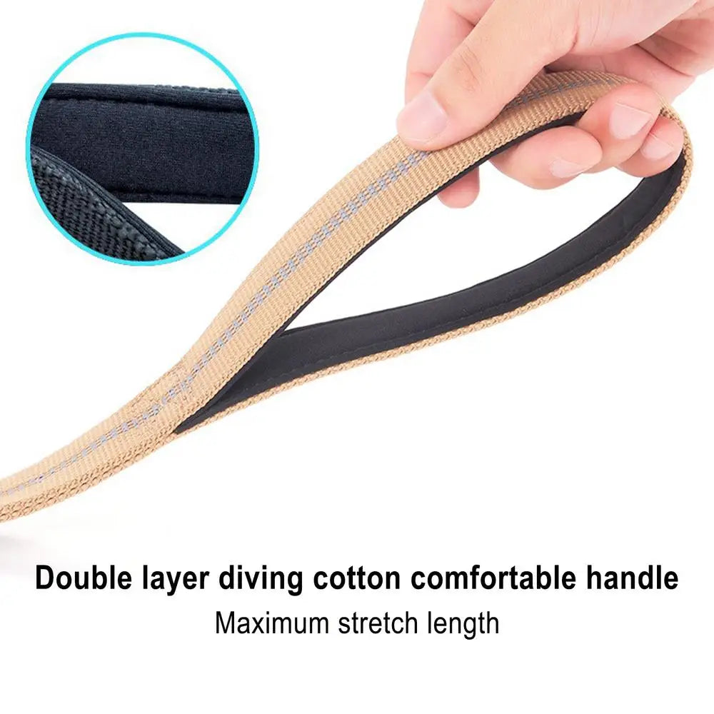 Dog Leashes For Medium Dogs 4.5 Feet Long Dog Leashes For Puppy Shock-Absorbing House For Puppy Training Reflective Bungee Dog
