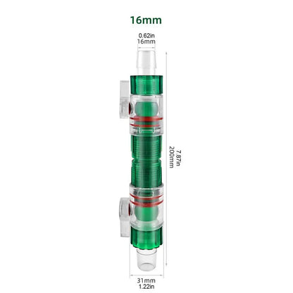 Aquarium Filter Water Valve Hose 12/16mm FlowControl Double Tap Quick Release Connector Fish Tank Hose Pipe Filter Valve