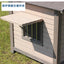 Outdoor Solid Wood Sunscreen Rain Protection Dog House Kennel Large Medium-sized Dog Courtyard Villa Universa