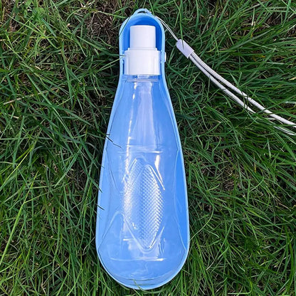 450ml Dog Water Bottle Dispenser Water Bottle Containers for Dogs Puppy Water Leak Proof Drinking Dispenser for Hiking Outdoor