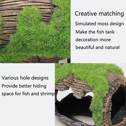 1Pcs Artificial Aquarium Decoration Shelter Ornament Cask Decor Resin Landscaping House for Fish Accessories for Aquarium Stuff