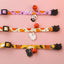 Lightweight Halloween Dog Collars Durable Skull Bat Pendant Cosplay Neck Accessories for Cats Personalized Decorate Pet Necklace
