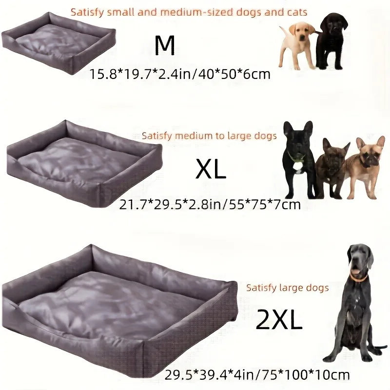 Large Dog Bed Mat for Dogs Pets Small Pet Bedding Beds Accessories Accessory Baskets Cats Big Blanket Sofa Bed Products Puppy