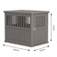 High Quality Factory Price Outdoor Waterproof Plastic Dog Kennel for Dogs Plastic Pet Large House