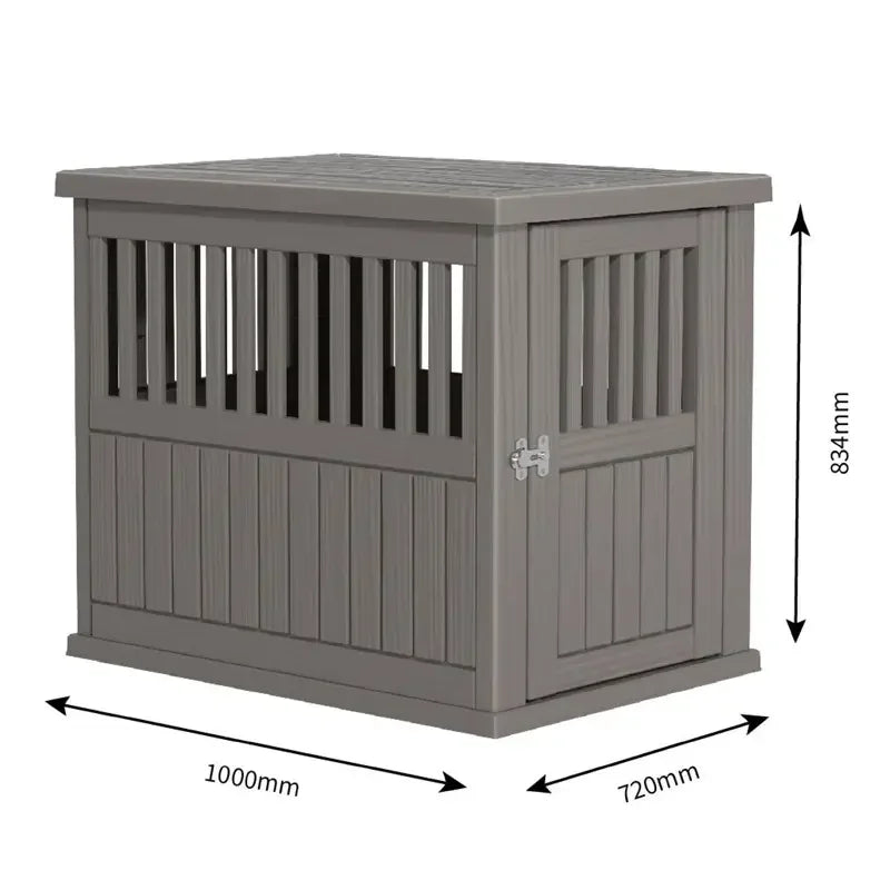 High Quality Factory Price Outdoor Waterproof Plastic Dog Kennel for Dogs Plastic Pet Large House