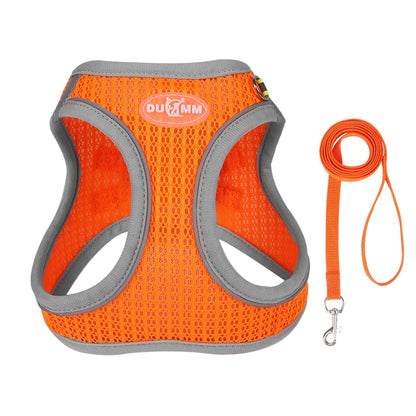 Summer Pincher Puppy Dog Vest Harness for Small Dogs High Quality Pet Harnesses and Leash Set Pomeranian Poodle mascotas Chain