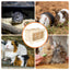 Rabbit Hay Feeder Hay Manger Small Animal Food Feeder Rack Grass Basket Food Bin Bowl For Chinchilla Pet Supplies